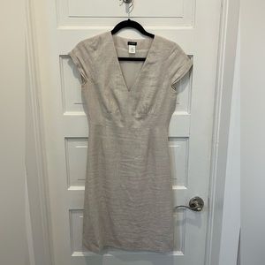 JCrew linen dress